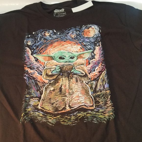 Disney Other - Disney star wars baby yoda mens t shirt new